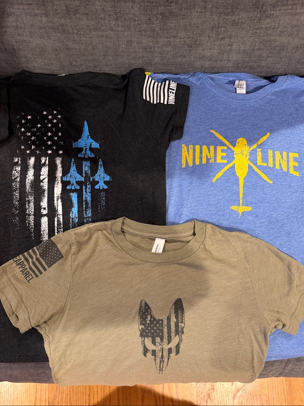Nine Line Kids t shirt bundle